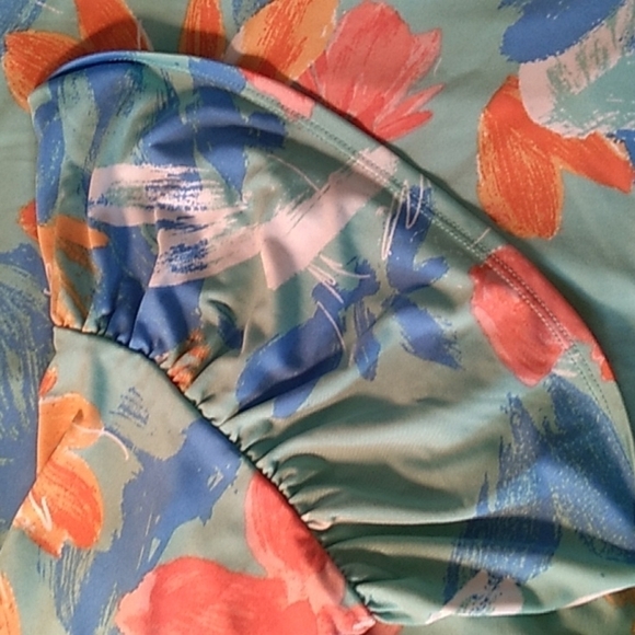 Ruby Rd ruffle sleeve large summer dress 👗 - Picture 3 of 4